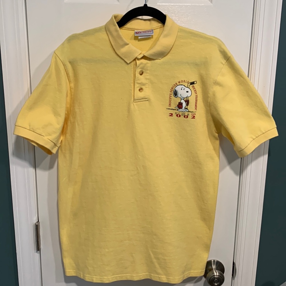 Vintage Snoopy Senior Hockey Polo